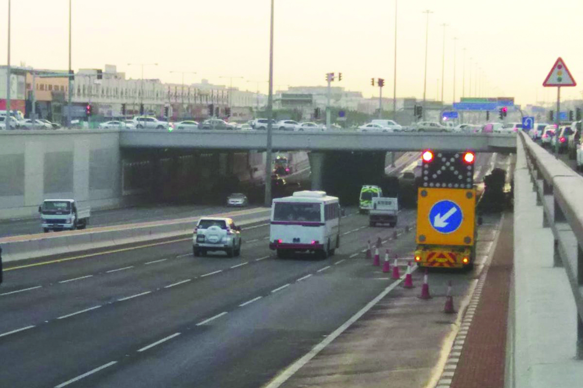 Most of the tunnels which witnessed partial closure due to heavy rains on Saturday opened for traffic yesterday.