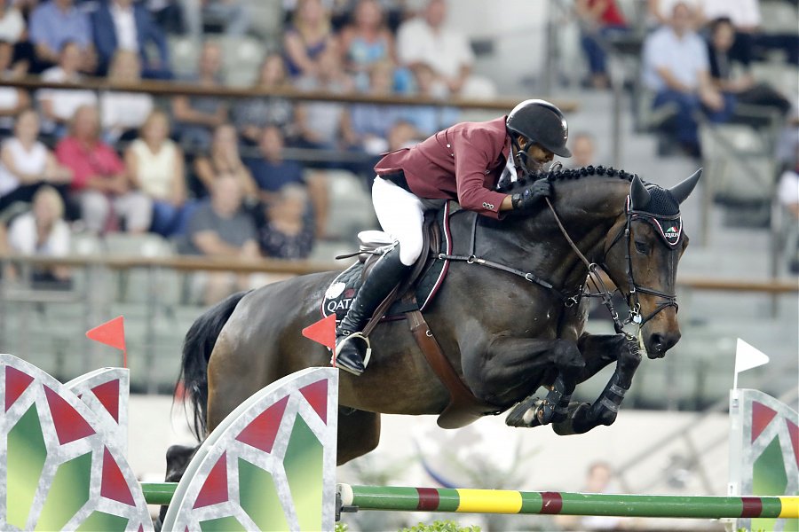 LGCT 2017 GP winner Bassem Mohammed.