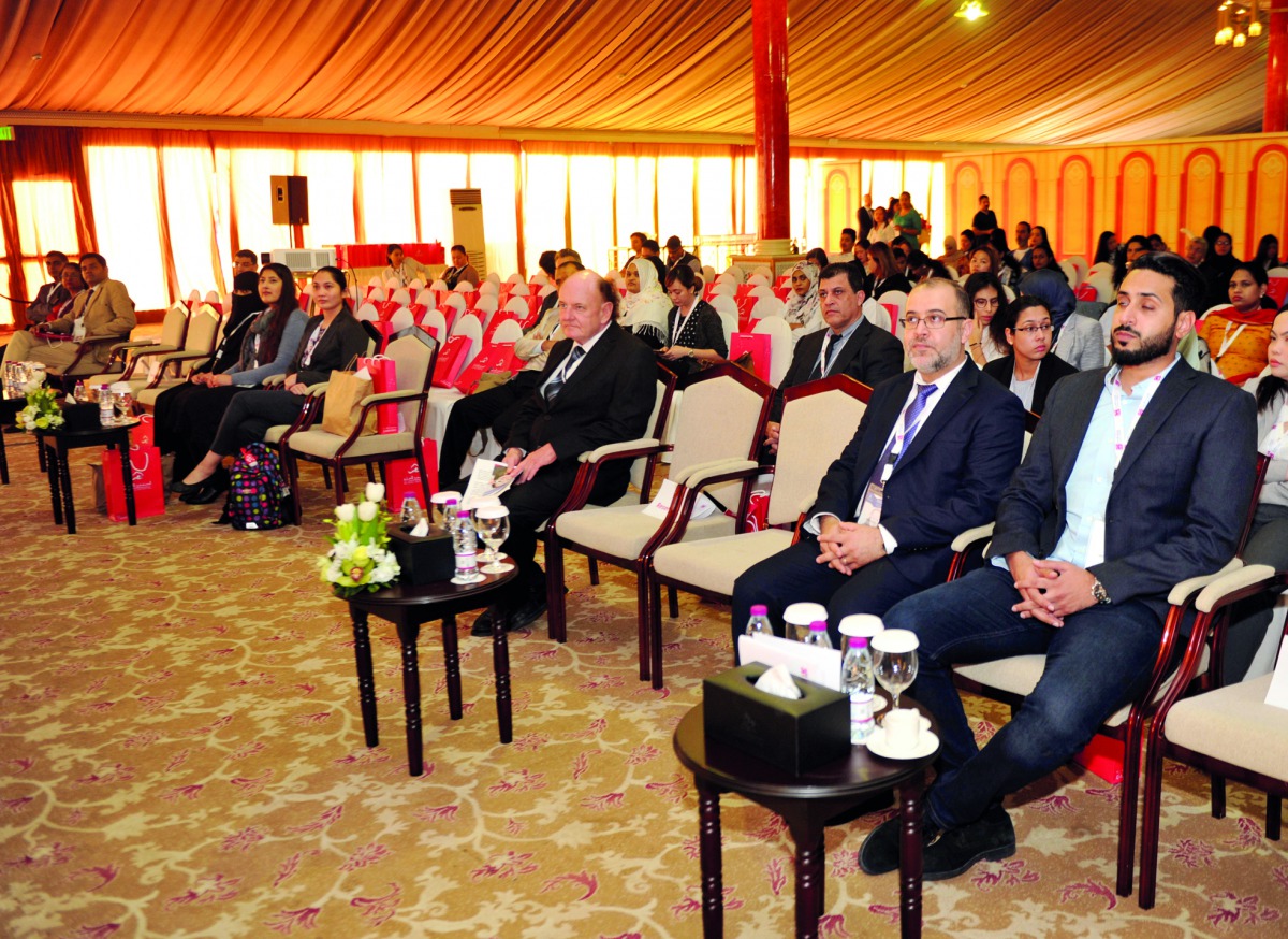 The Opening of Qatar International Pediatric Ophthalmology conference of Al Ahli Hospital held at Diplomatic Club on Thursday. Pic: Abdul Basit / The Peninsula 