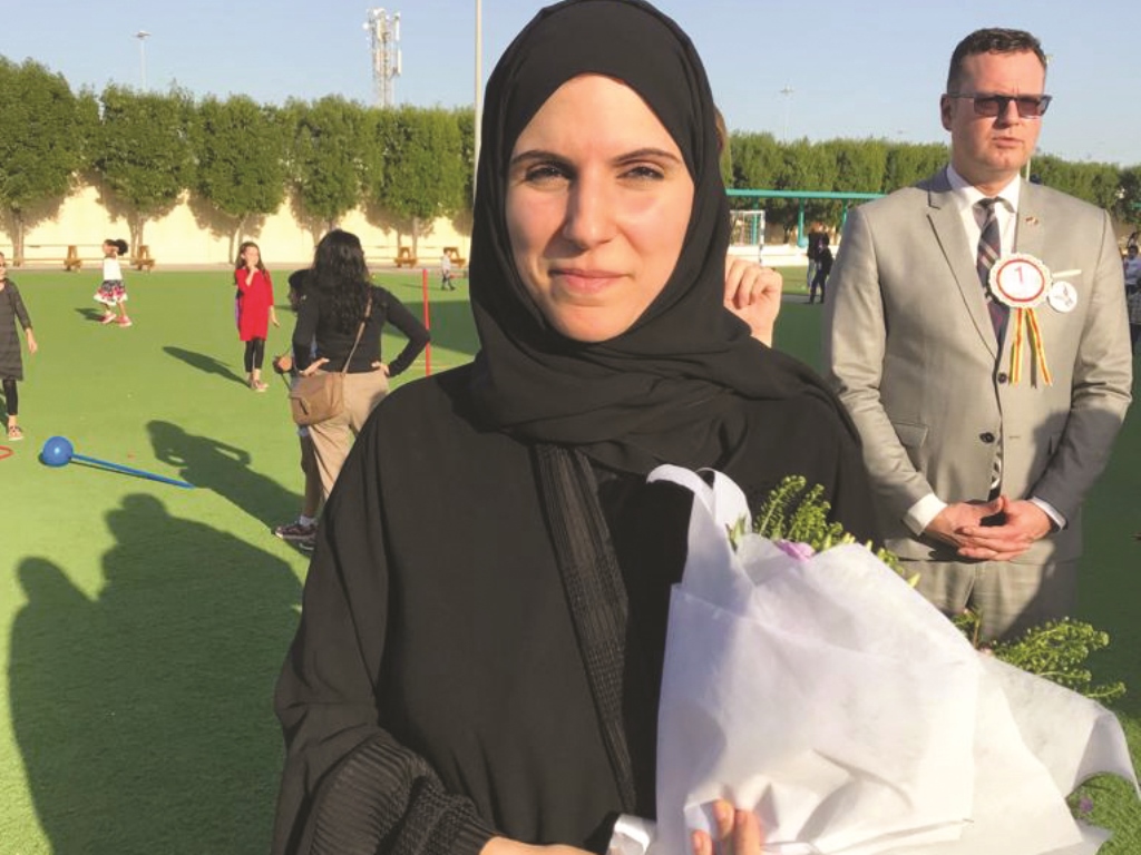 Rawda Al Zaidan, Director of Private Schools Affairs at the Ministry of Education and Higher Education at the German International School-Doha. 