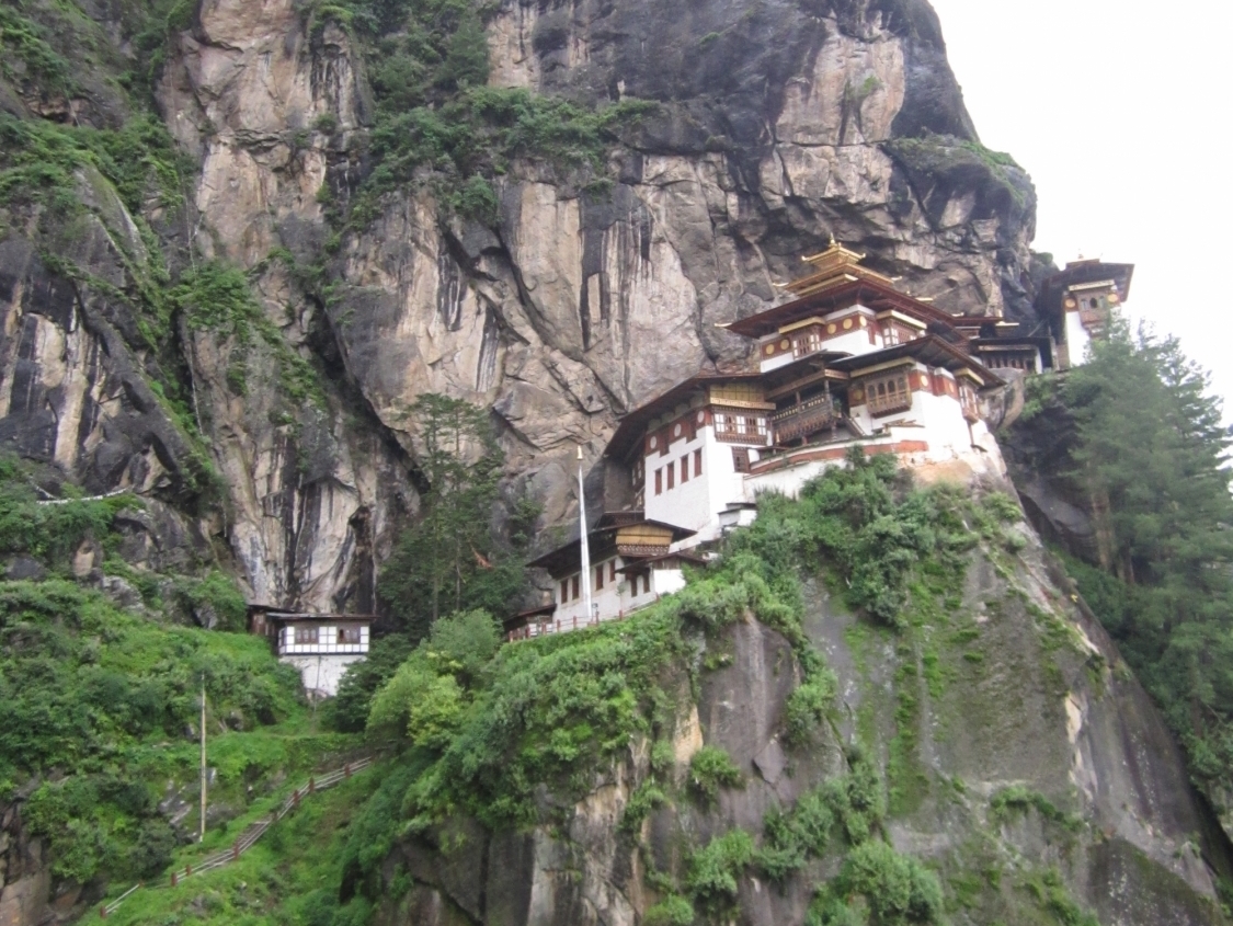 The world-acclaimed and the most iconic religious site Taktsang Monastery. It is located 10 km north of Paro town, some 50 km from Bhutan's capital city Thimphu.