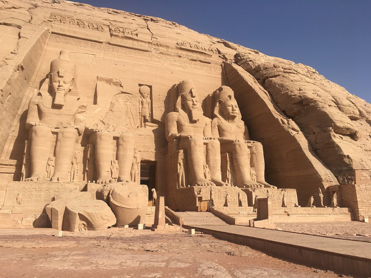 The Great Temple of Abu Simbel. Photo courtesy: Wikipedia / Pepaserbio /CC BY-SA 4.0