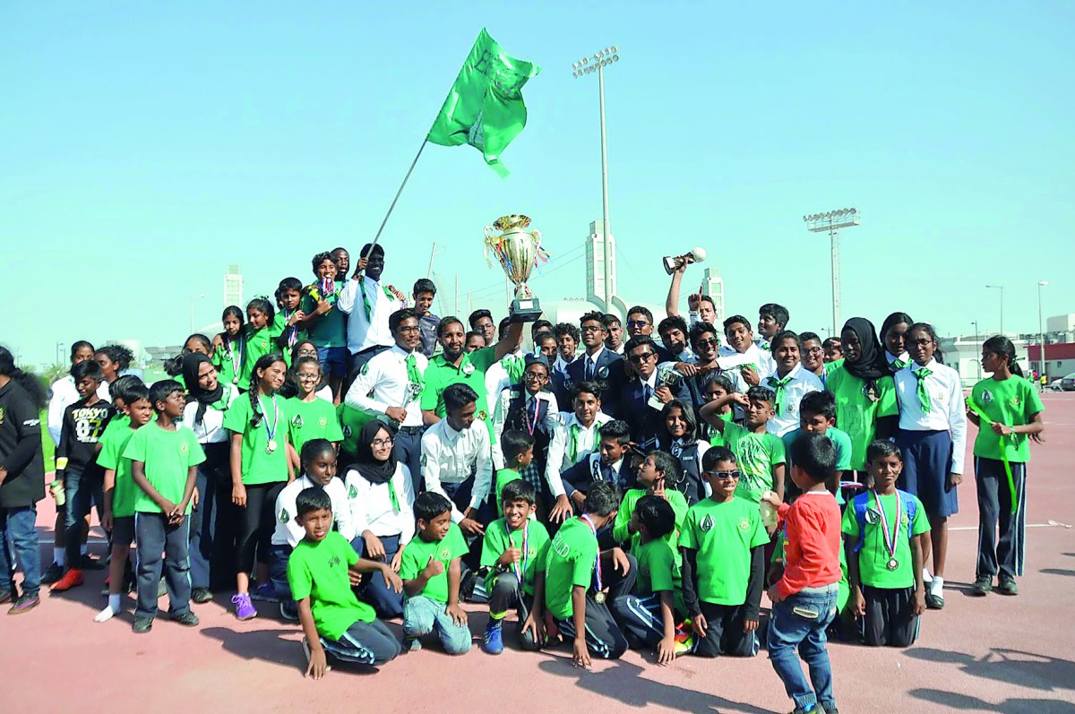 Students of Stafford Sri Lankan School-Doha