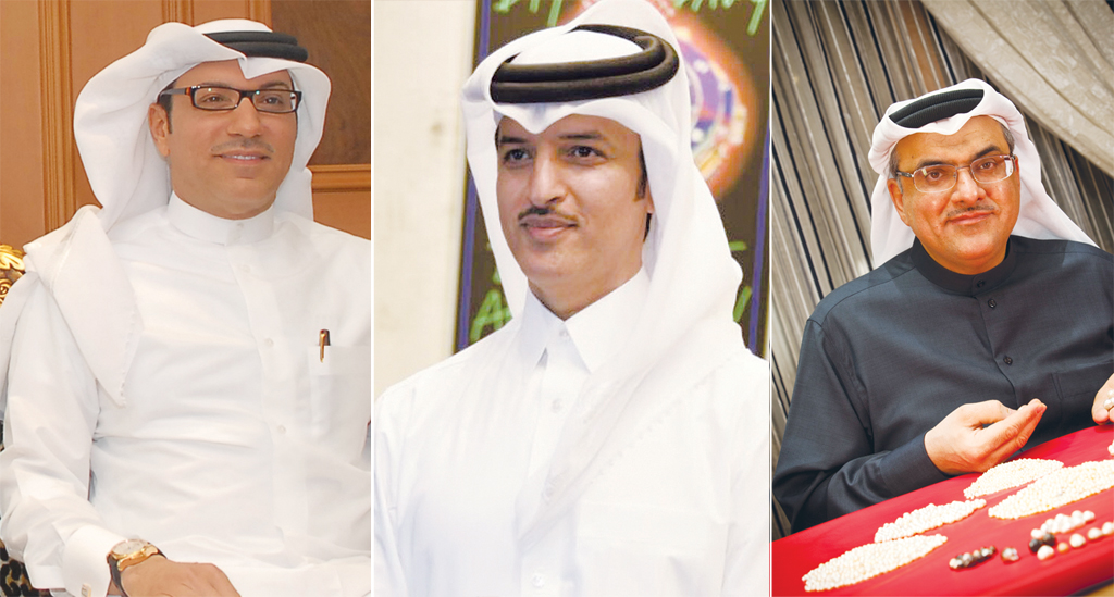 From left: Ahmed Mahdi Al Majed, Jamil Mahdi Al Majed and Mohammed Mahdi Al Majed.