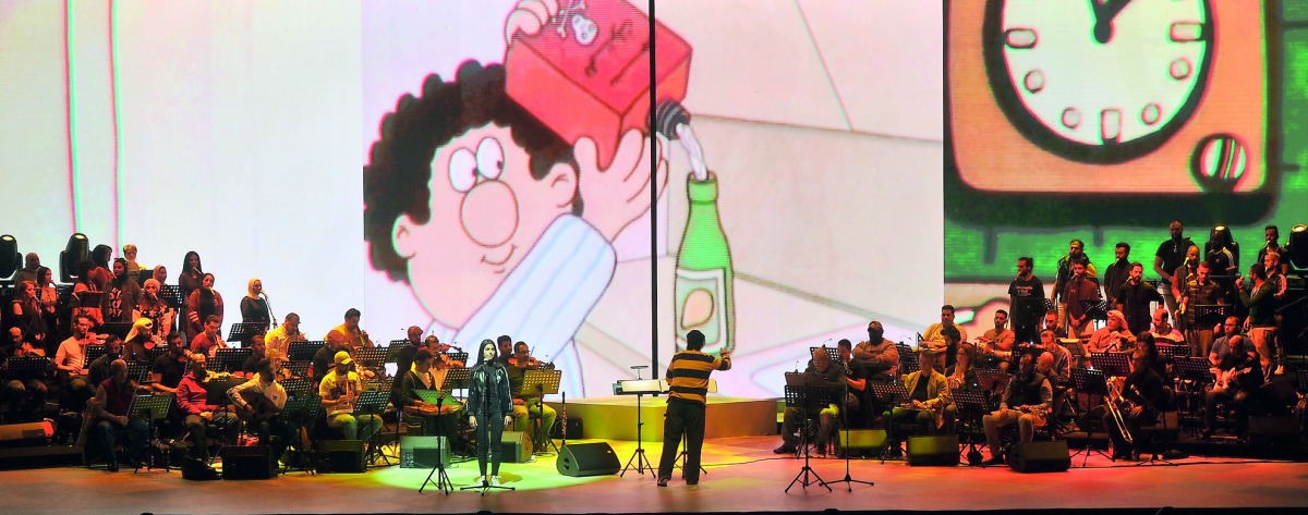 The 1980s Show included 55 musical and video presentations in which 80 musicians and singers participated at QNCC.
