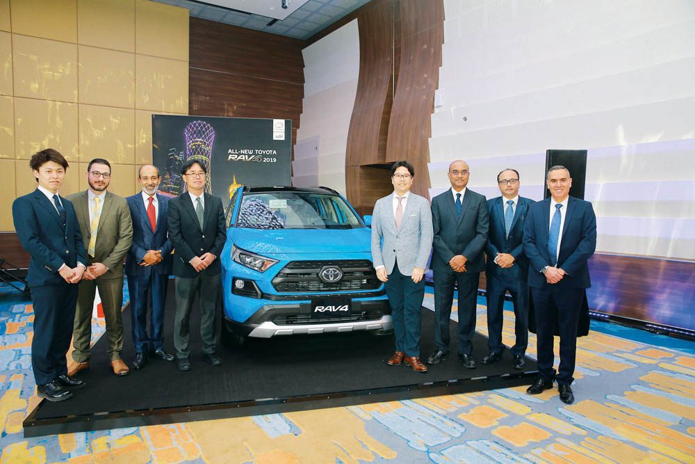 AAB and Toyota officials launching the all-new RAV4.