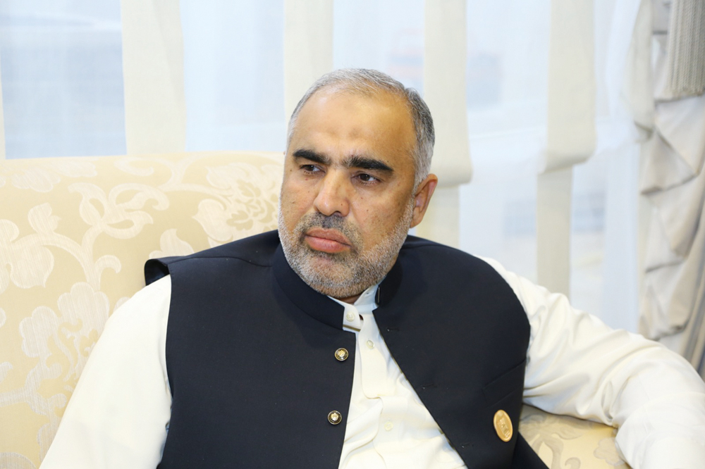 Asad Qaiser, the Speaker of the National Assembly of Pakistan