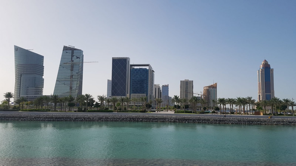 Lusail skyline picture as captured by The Peninsula photographer Abdul Basit. 