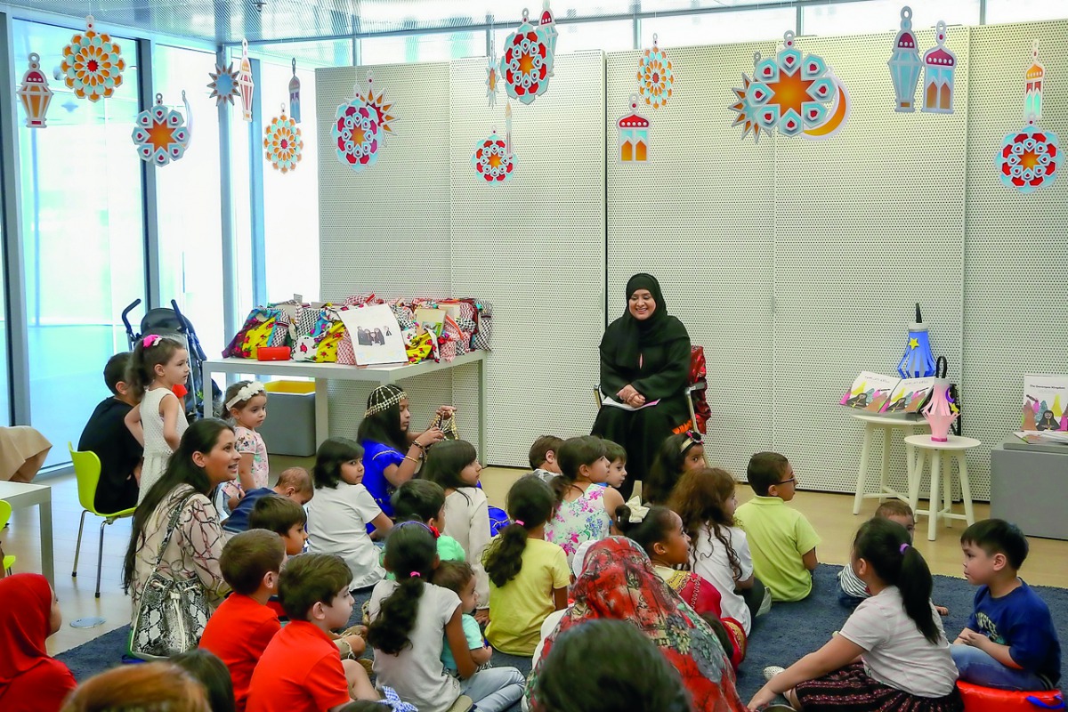 Kids pursuing new interests and talents at the Children's Library at QNL. 