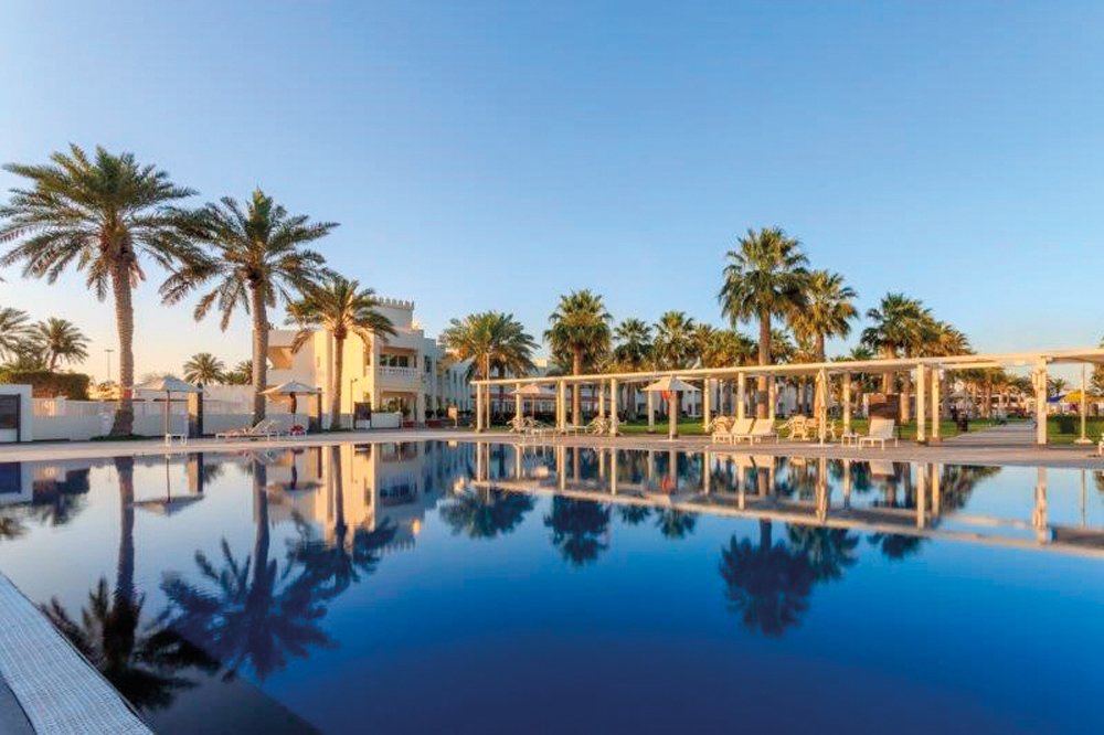 A view of Sealine Beach, A Murwab Resort.