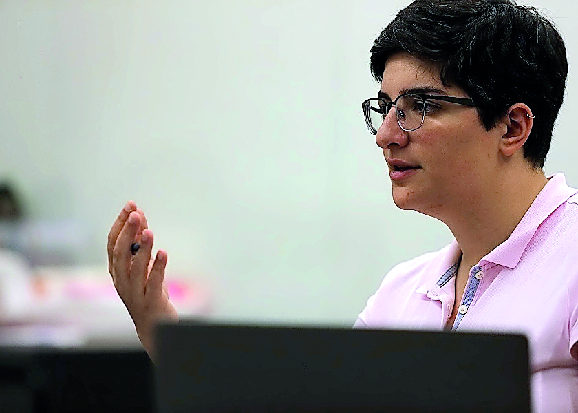 Dana Atrach, Assistant Professor in Residence, at Northwestern University in Qatar. 