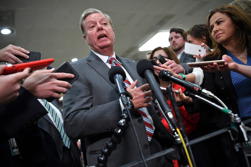 US Senator from South Carolina Lindsey Graham (file photo / AFP / MANDEL NGAN)