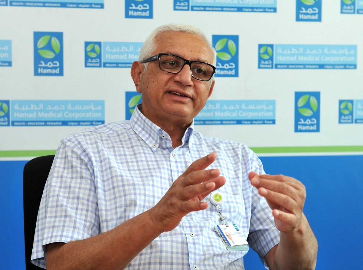 Dr. Mohamed El Akkad, Vice-Chair of Surgery and Head of General Surgery at HGH. Pic: Salim Matramkot / The Peninsula