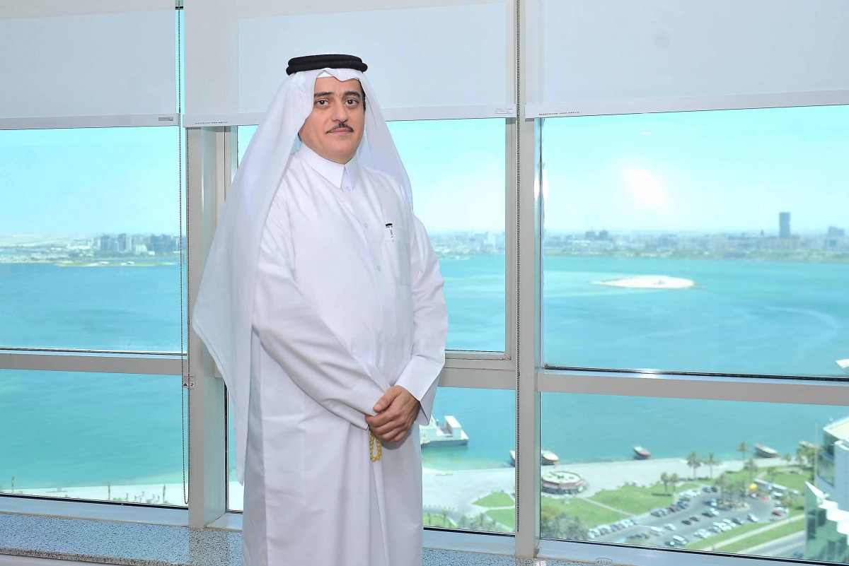 Eng. Ibrahim Mohammed Al Emadi, Manager of Planning and Quality Department of Kahramaa, during an interview with The Peninsula newspaper held at Kahramaa headquarters. Pic: Baher Amin/The Peninsula 