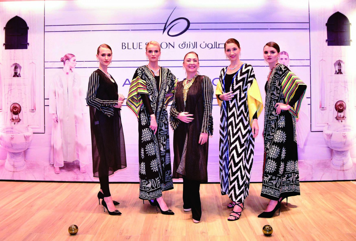 The collection of caftans SS 19 on display during the Trunk Show launched by the Turkish brand ‘K by Kaprol’ in a ceremony at Blue Salon.  