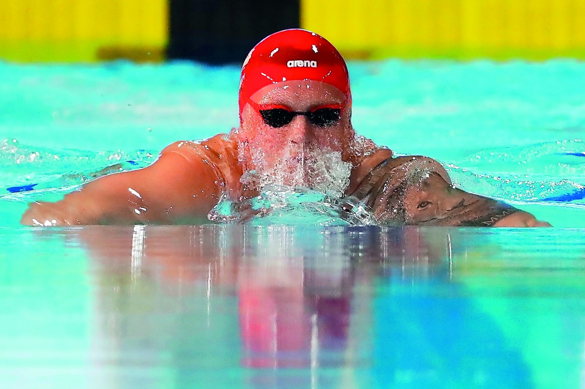 Adam Peaty in action in this file photo.Adam Peaty in action in this file photo.