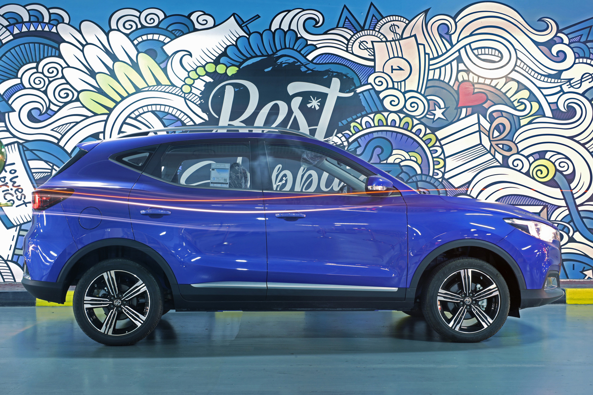 The 2020 MG ZS Crossover.