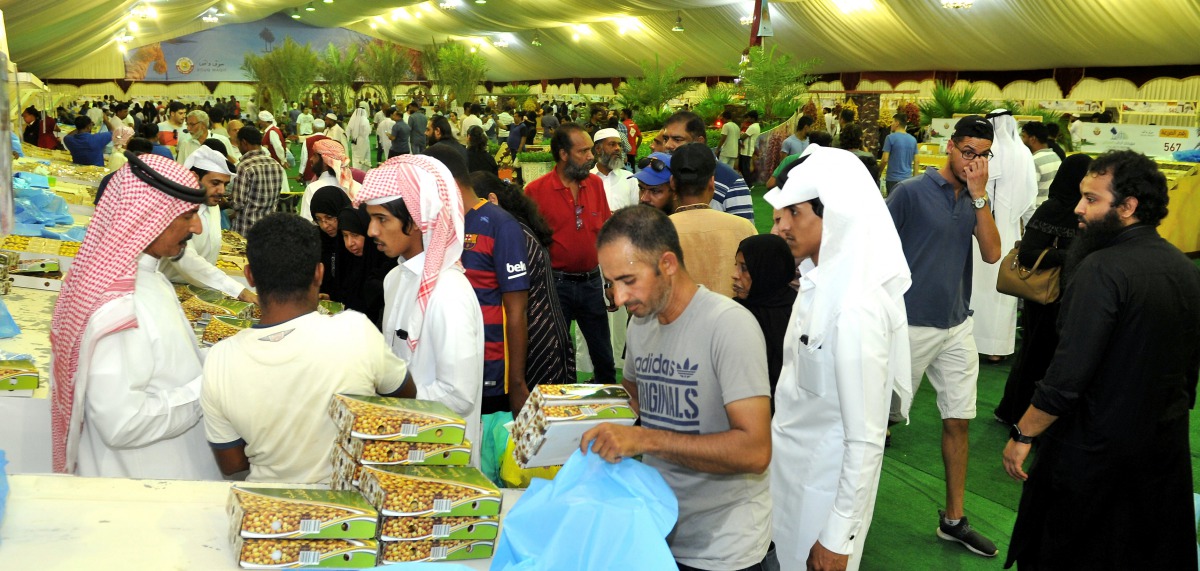 Local Date Festival at the Souq Waqif. (Picture by: Salim Matramkot/The Peninsula)