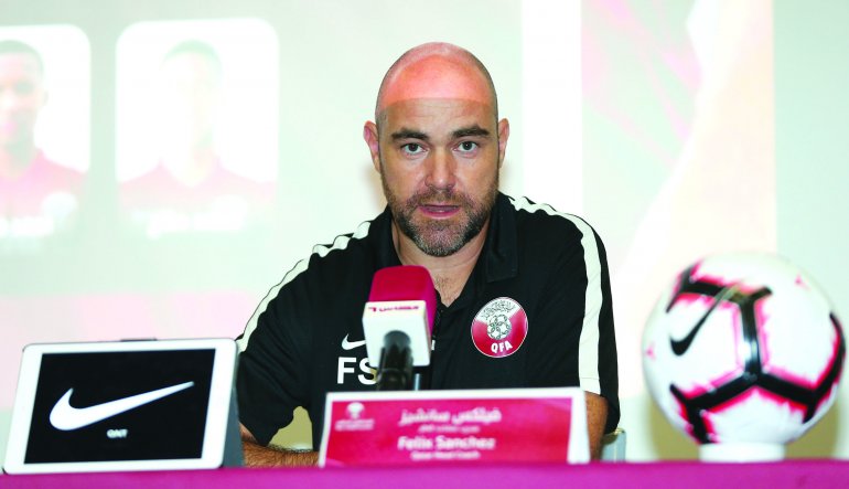 Qatar coach Felix Sanchez (File Picture)