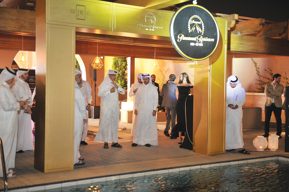 Guests during the inauguration ceremony of Paramount Residences tower at The Pearl-Qatar. Pics: Baher Amin / The Peninsula