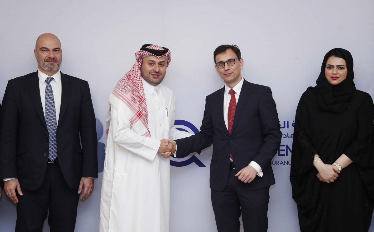 FROM LEFT: Peter Choueiri, Senior Partner at Roland Berger; Hassan Al Efrangi, Group Chief Executive Officer at Qatar General Insurance & Reinsurance Company (QGIRCO); Wolfgang Hach, Senior Partner at Roland Berger; and Noura Al Maraghi, Head of Corporate