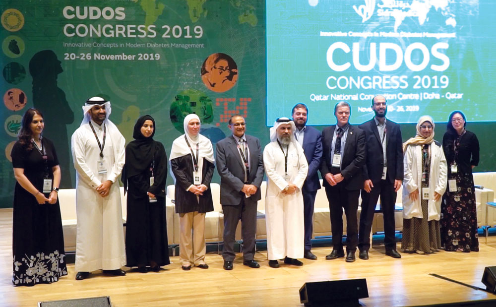 The experts from Sidra Medicine during CUDOS 2019.  