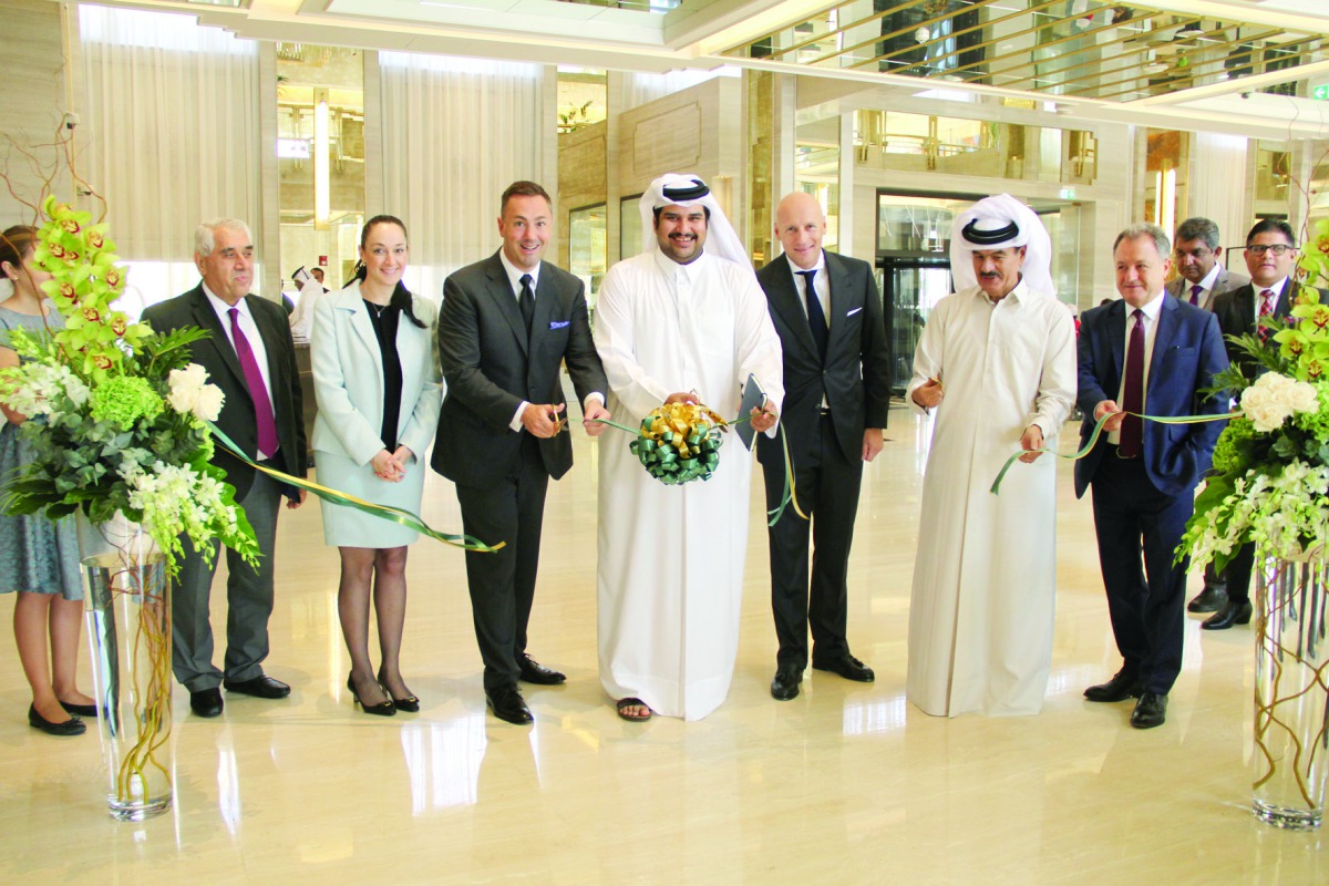 Oficials of InterContinental Doha during the event.