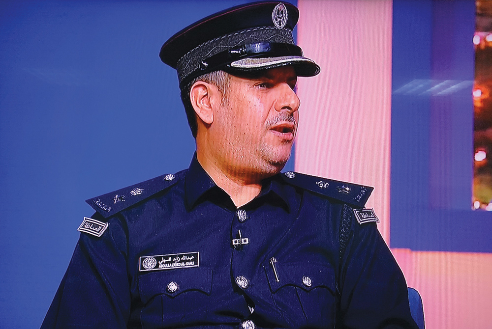 Dr. Abdullah Zayed Al Sahli, Head of the National Address Section at the Public Security of the Ministry of Interior