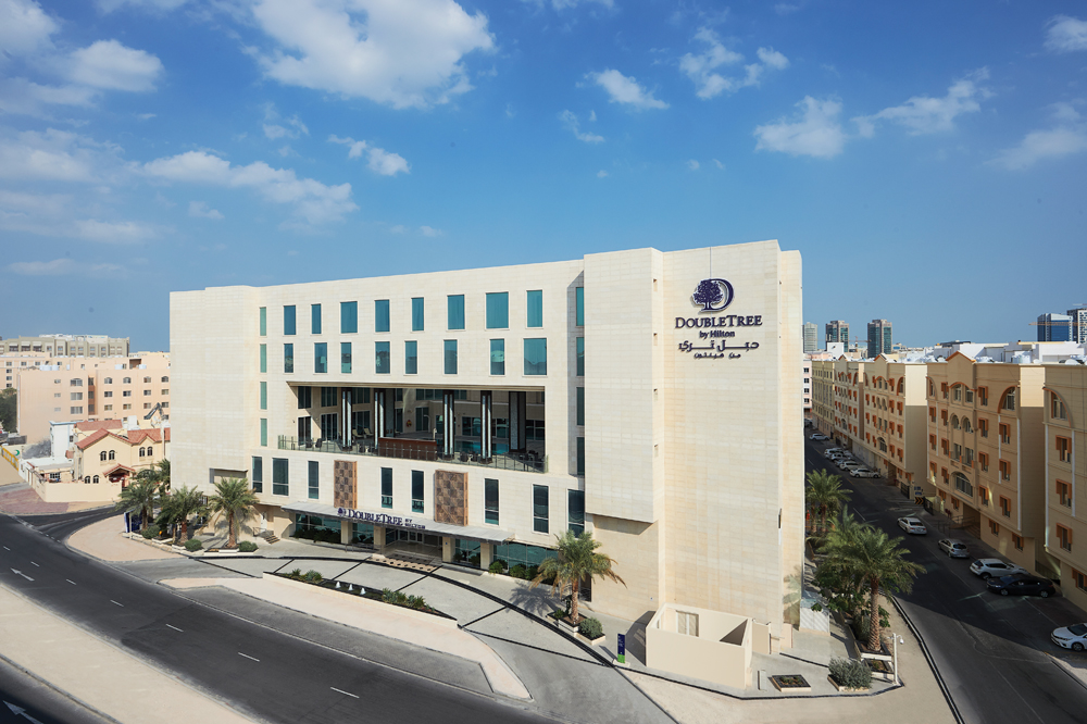 The exterior view of  DoubleTree by Hilton Doha - Al Sadd