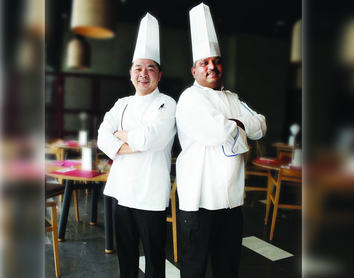 Chef Robert Cheah and Chef S Saravanan 