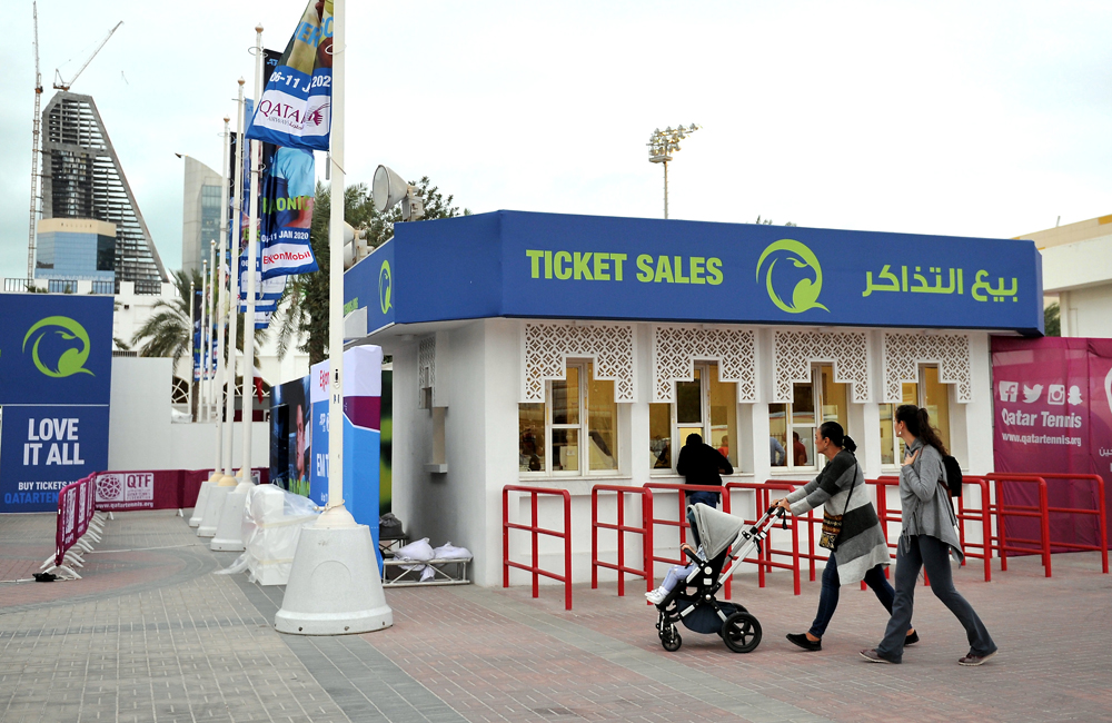 The Khalifa International Tennis and Squash Complex in Doha.  Picture by: Salim Matramkot/The Peninsula