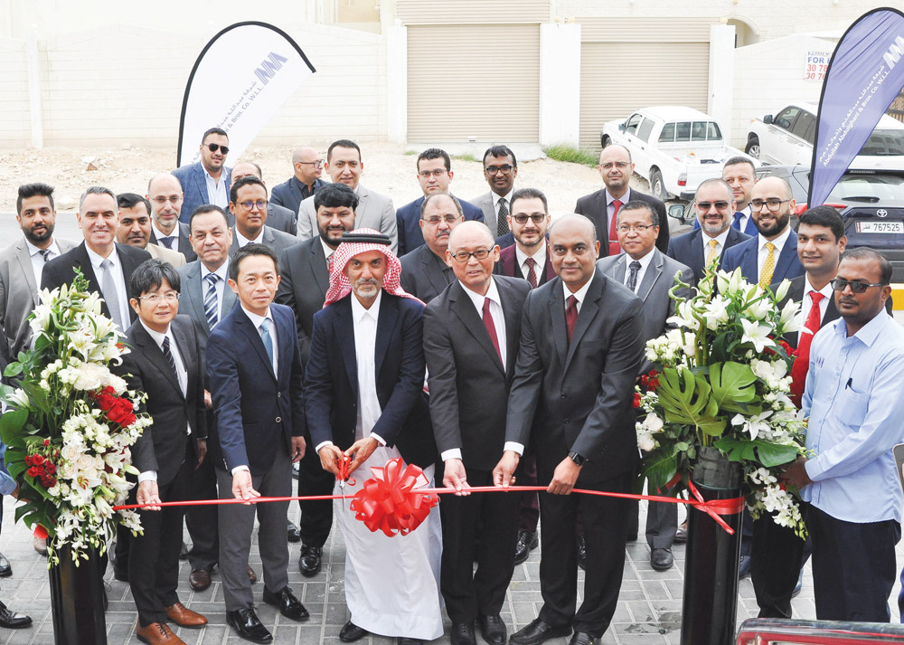 Officials during the inauguration of the center.