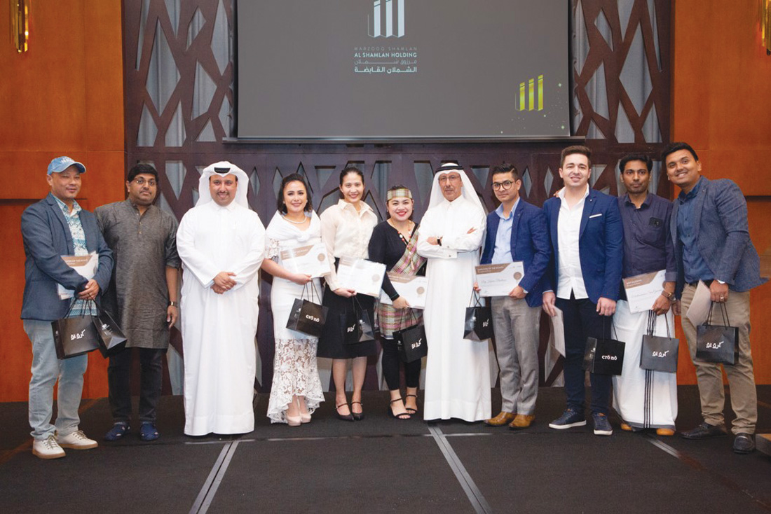 MSSH employees being recognised and awarded for their exemplary performance and contribution to the company.
