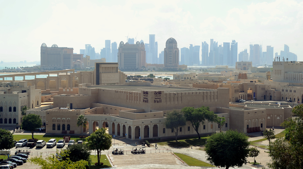 Katara with Westbay view. Abdul Basit © The Peninsula