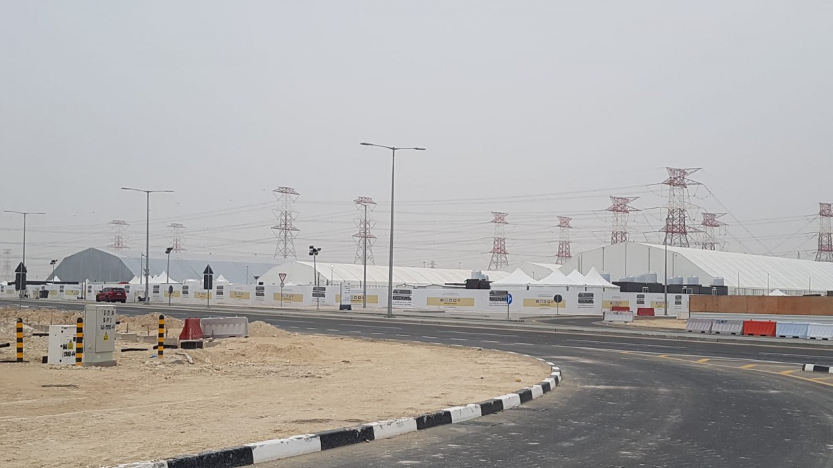 One of the quarantine centres in Qatar. Pic: Abdul Basit / The Peninsula