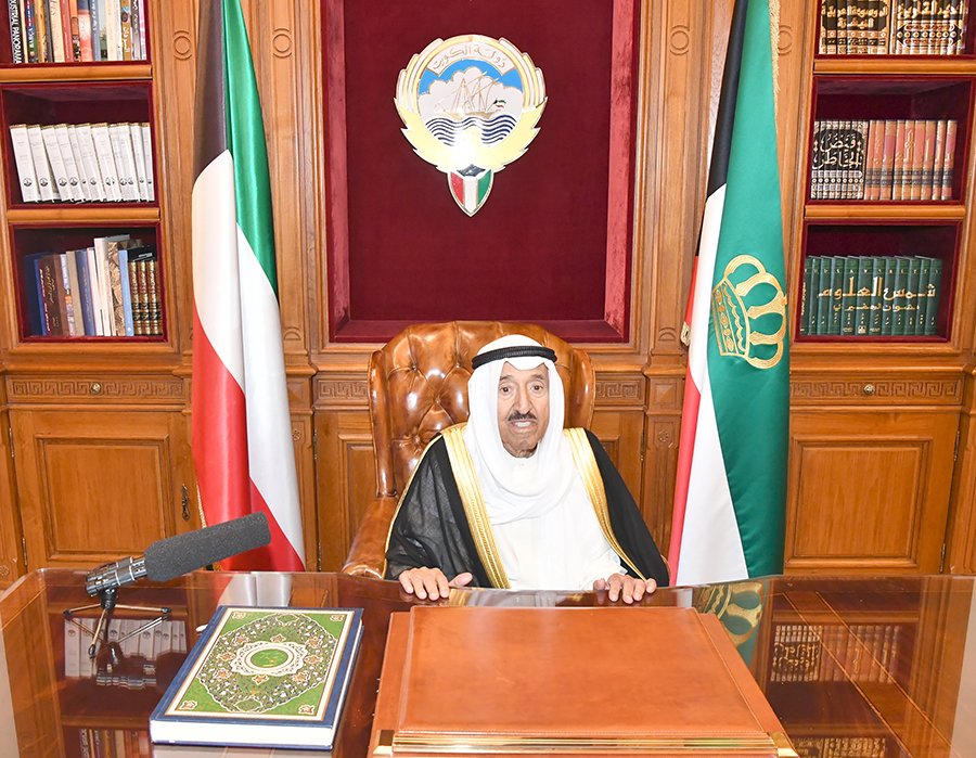 Amir of Kuwait H H Sheikh Sabah Al-Ahmad Al-Jaber Al-Sabah 