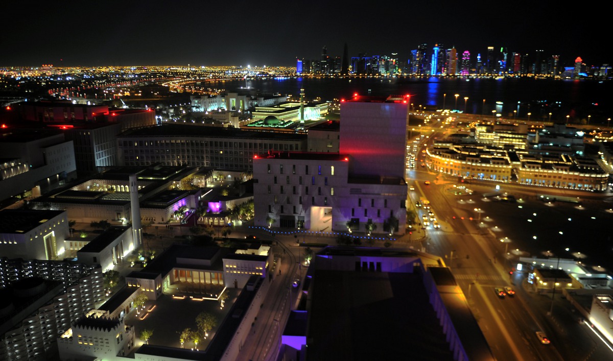 Qatar Skyline. Pic: Abdul Basit / The Peninsula 