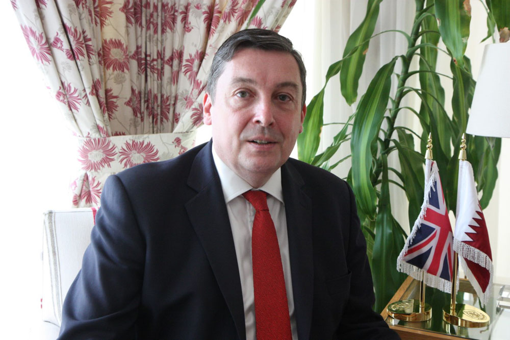 Jonathan Wilks, new British Ambassador