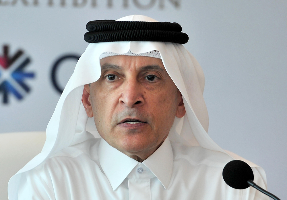 H E Akbar Al Baker, the Group Chief Executive of Qatar Airways