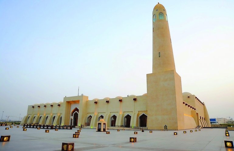 A file picture of the Imam Muhammad ibn Abd al-Wahhab Mosque