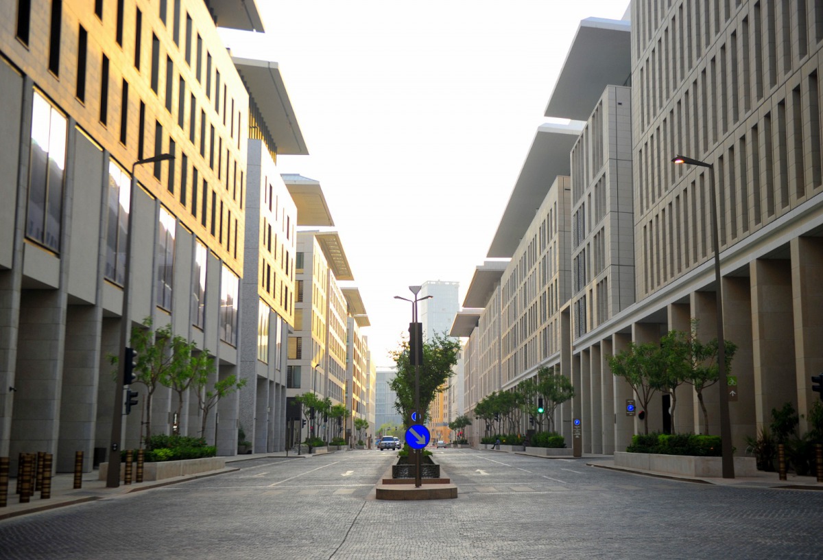 A view of Msheireb Downtown Doha. Photo by Abdul Basit ©? The Peninsula