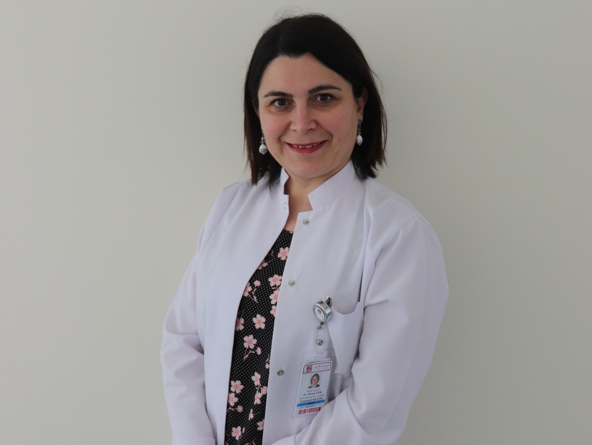 Dr Derya Cirik, Consultant of Obstetrics and Gynecology at Al-Ahli Hospital. 