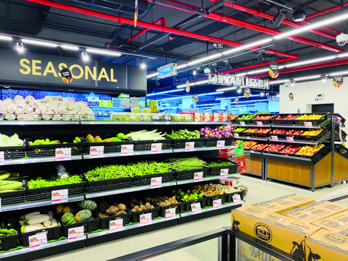 A view of the new hypermarket in Al Wakrah. 
