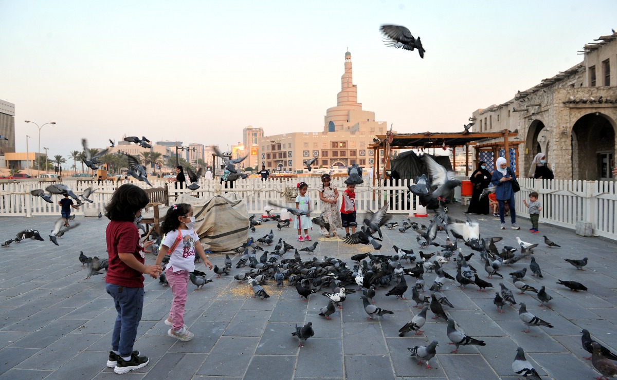 The Souq Waqif, a traditional market in the heart of Doha, is a place to go for traditional garments, spices, handicrafts and souvenirs. It is also home to dozens of restaurants and coffee shops. Photo credit: Salim Matramkot/The Peninsula.