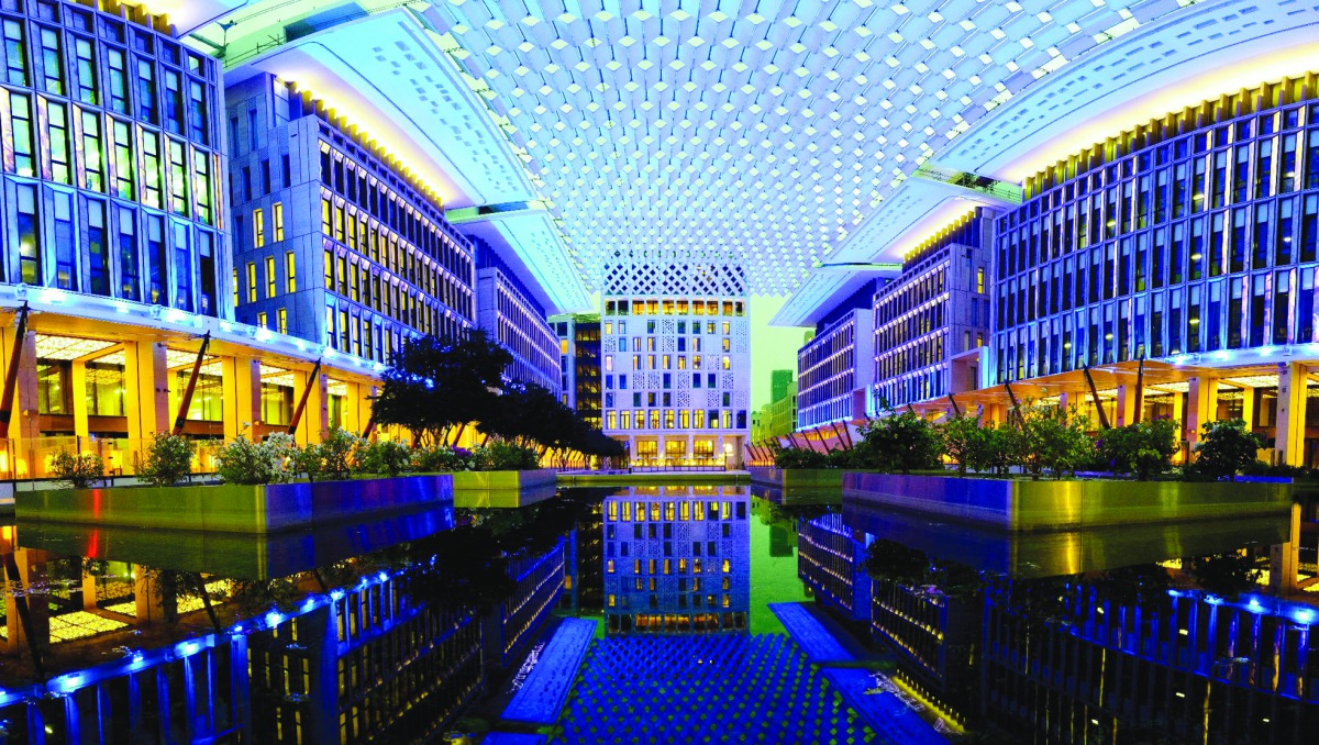 Barahat Square at Msheireb Downtown Doha.  Pic: Qassim Rahmatullah / The Peninsula