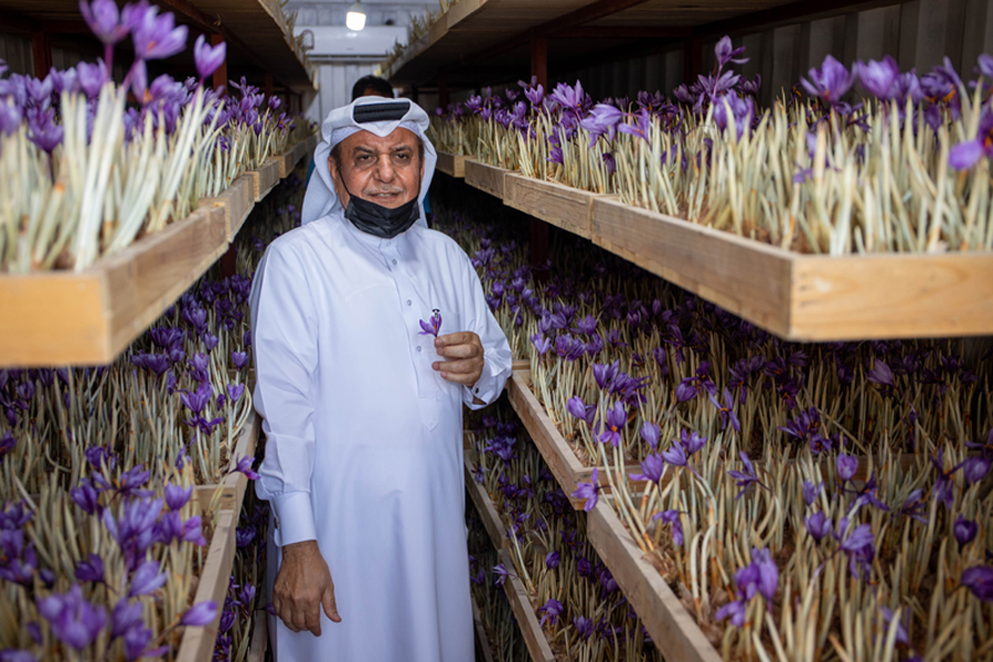 Jaber Al Mansouri, owner of Saffron Qatar