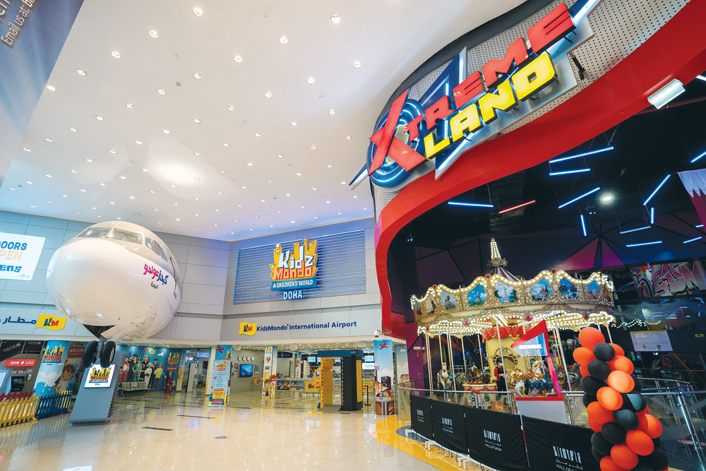 All entertainment facilities at  Mall of Qatar are sanitised, including equipment and common surfaces.