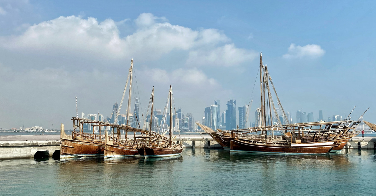 File photo of Qatar skyline used for representation 