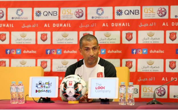 Al Duhail coach Sabri Lamouchi