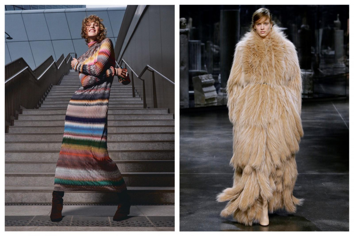 LEFT: Missoni ; RIGHT: Fendi / REUTERS